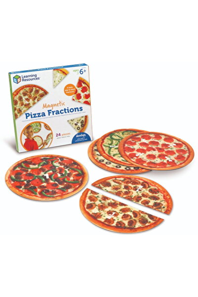 Learning Resources Pizza fractiilor cu magneti