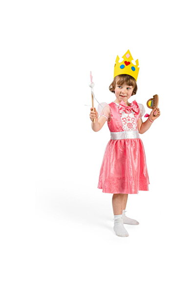 BIGJIGS Toys Set costum si accesorii de printesa pentru copii