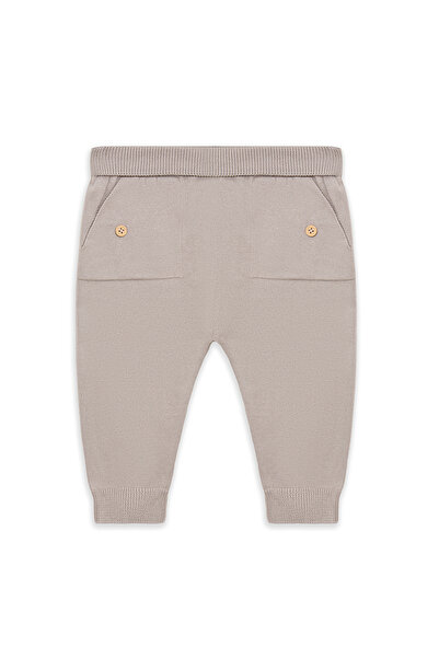 Layette Baby Boy Gray Knitwear Set