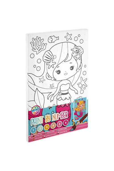 Moxy Tablou pictura pe numere - Sirena