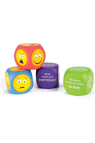 Learning Resources Cuburi pentru conversatii - EMOJI