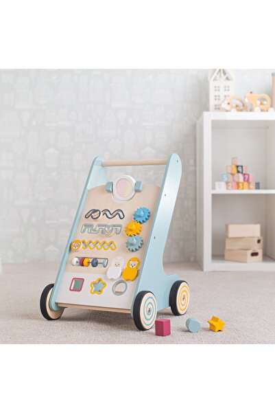 BIGJIGS Toys Pre-walker with activities (pastel)