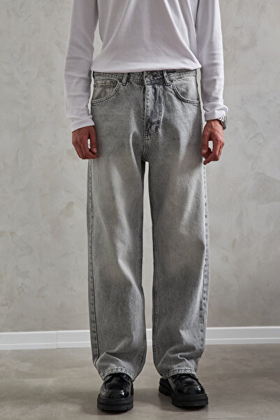 HYMAN Men's Extra Baggy Jeans