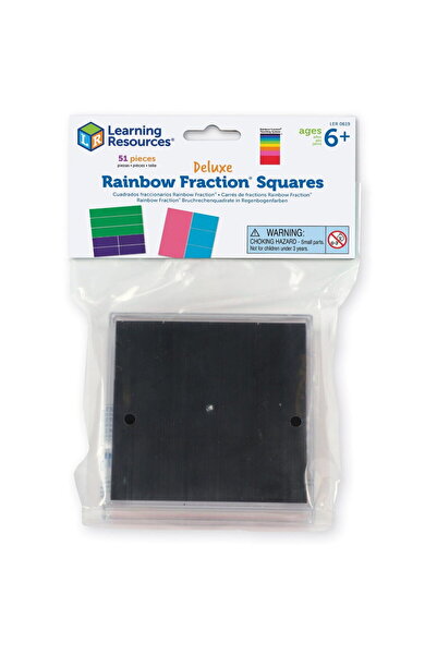 Learning Resources Geometria fractiilor - Patrate