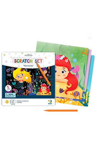 Dodo Creative Scraping Set - Mermaids