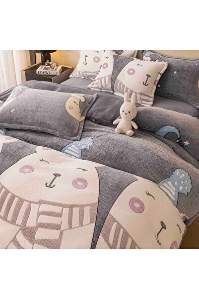 JOJO Cocolino 2-person bed linen, with elastic, Christmas theme