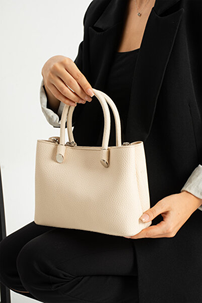 Just Polo Women's Hand and Shoulder Bag with Plain Pattern