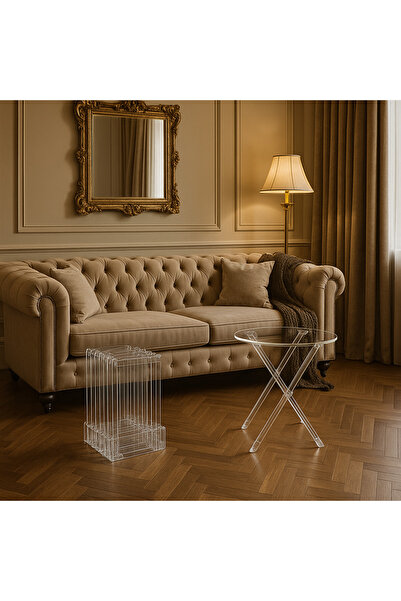 Gerenic Luxury acrylic table set, 6 pieces