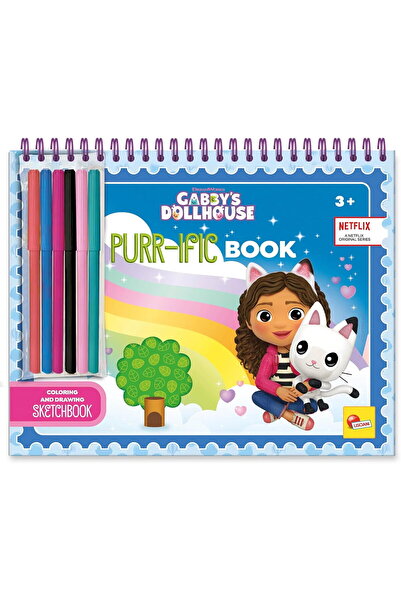 Lisciani Set de colorat & desenat - Gabby's Dollhouse
