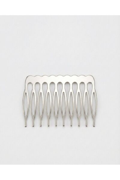 BEİLYS COSMETİCS & ACCESSORY 10 Dişli Metal Tarak Toka 5 Adet