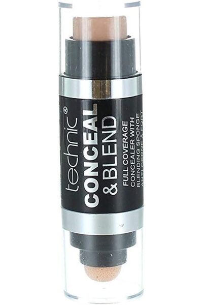 TECHNIC Conceal and Blend Concealer - Dark| Full-Coverage, Blendable for Dark Circles