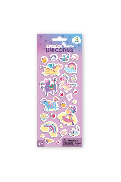 Dodo 3D sticker set - Unicorns