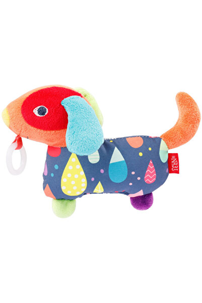 Fehn Jucarie cu inel pentru suzeta - Catelus