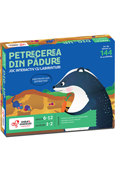 Chalk and Chuckles Joc interactiv - Petrecerea din padure