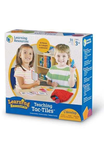 Learning Resources Set tactil - Texturi si forme