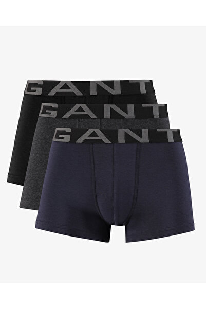 Gant Erkek Lacivert 3'lü Boxer
