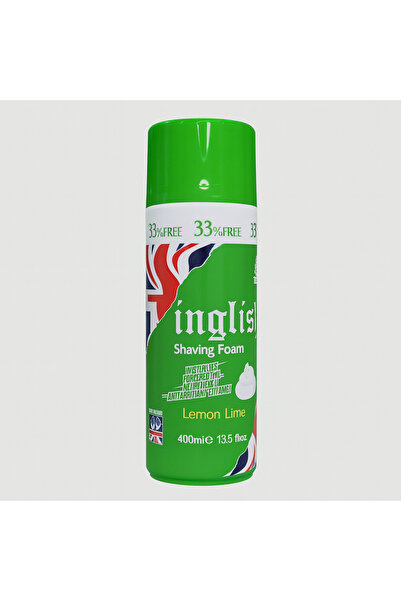 Inglish Shaving Foam With Glycerin Vitamin E And Lemon Extract 400Ml +33%Extra