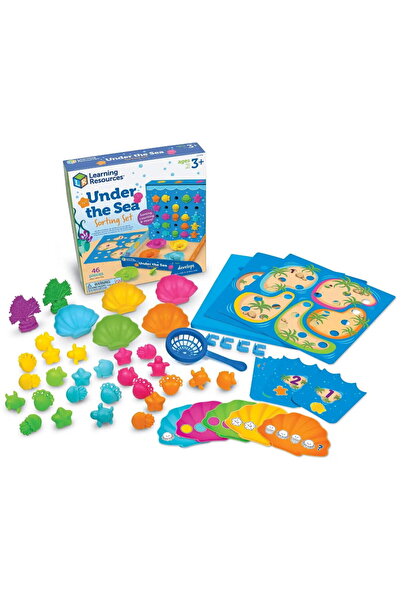 Learning Resources Set sortat si numarat - Oceanul vesel