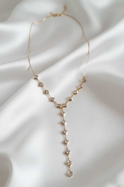 JEWELRY Kadın Gold Y Çelik Kolye