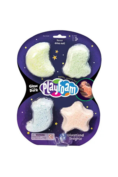 Educational Insights Spuma de modelat reflectorizanta Playfoamв„ў - Set 4 buc