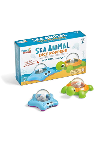 Hand2Mind Butoane cu zaruri - Animalute marine