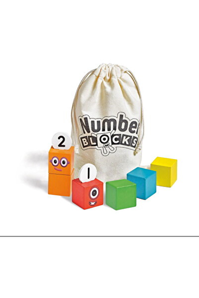 Hand2Mind Numberblocks Wooden Cubes - From 1 to 5