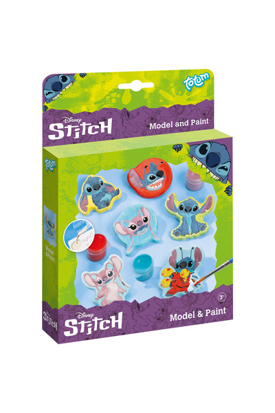 Totum Set modelez si pictez - Stitch & Angel