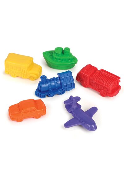 Learning Resources Mini vehicule pentru numarat - set 72 buc