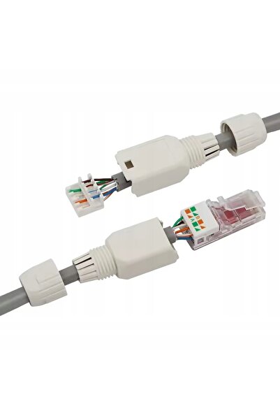 zola Unshielded RJ45 plug, for CAT6 cables, UTP, 23-26 AWG, transfer speed 10 Gb/s