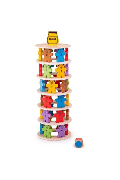 BIGJIGS Toys Joc indemanare - Cursa ursuletilor