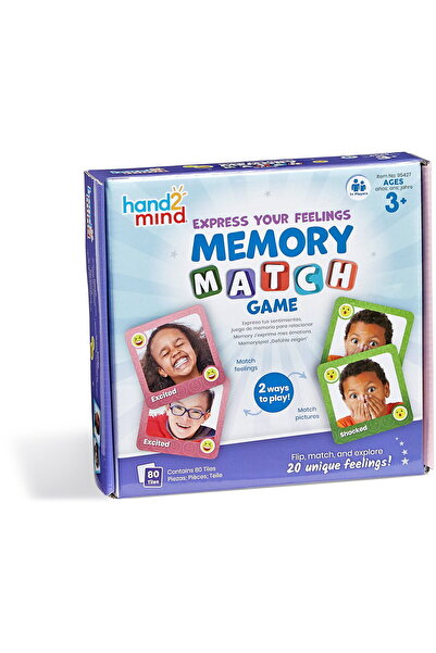 Hand2Mind Joc de memorie - Totul despre emotii
