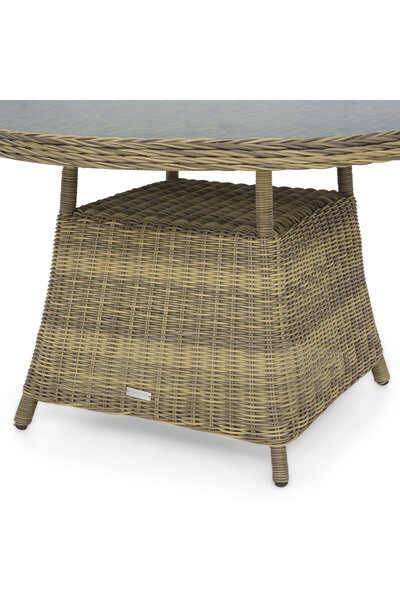 Maison Mex Garden/terrace table, SAINT RAPHAEL, H.72 D.120 cm, natural