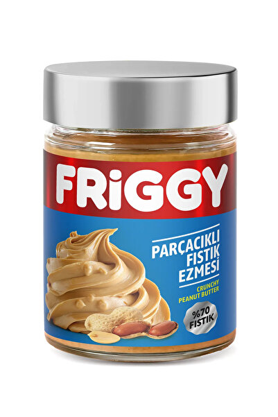 FRİGGY Parçacıklı Fıstık Ezmesi %70 Fıstık 320GR
