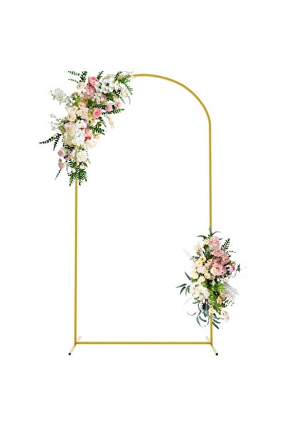 Wokceer Arc metalic 2,2 m - Suport pentru baloane și fundal foto pentru nunți...