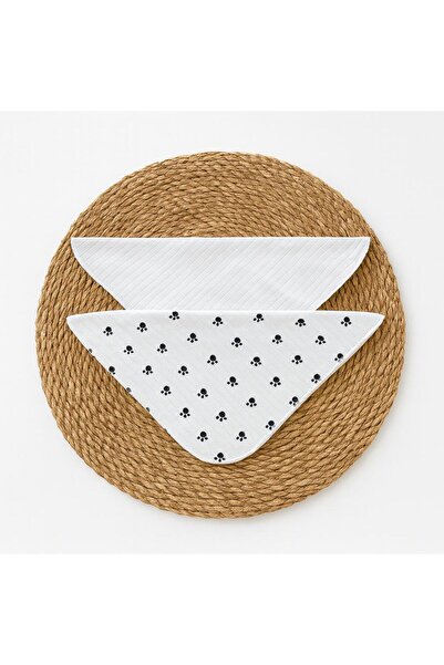 BYS BABY FASHION 100% Cotton Organic Baby Girl - Boy Mouth Wipes Set of 7 Boxed