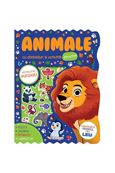 GIRASOL Abtibilduri pufoase - Animale