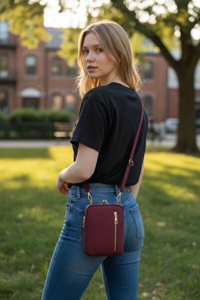 JARA Bag Paris 3 Compartment Waterproof Crossbody Phone Holder Scholarship Wallet Bag