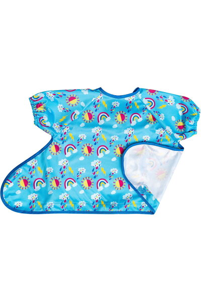 Tidy Tot Baveta maneci scurte cu ventuze - Norisori pufosi