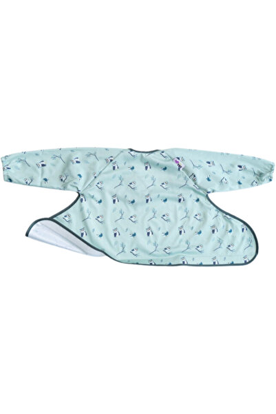 Tidy Tot Baveta cu maneci lungi - Bufnite