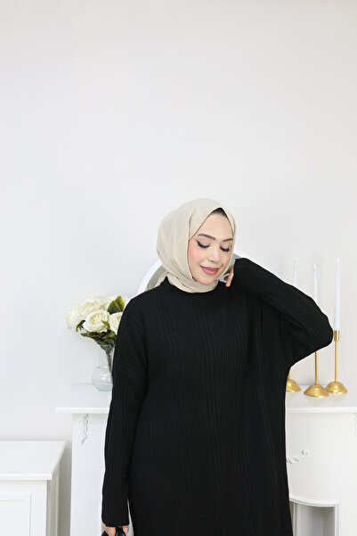 sorisso Corded Knitwear Dress
