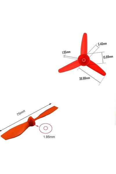 LET Set of 8 DC Mini Motors (1.5–3V) with Props, 8 Switches, 8 AA Holders and 1m Cable