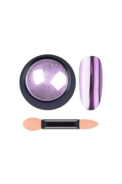 Total Pro Beauty Mirror effect nail powder purple 10 g