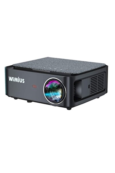 WiMiUS Bluetooth WiFi Projector Full HD 1080P, 7500 lm, 4K 4D Support, Portable Home Theater