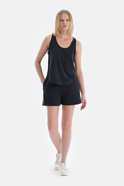 Dagi Black Women's Modal Blend Tank Top