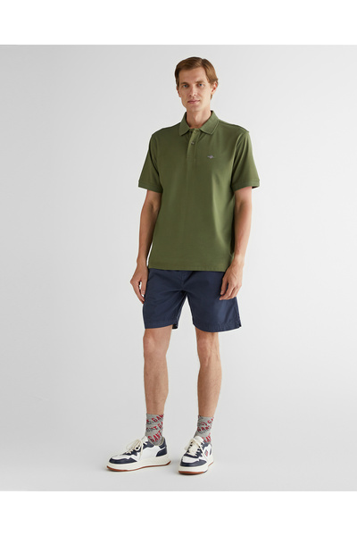 Gant Erkek Lacivert Regular Fit Şort