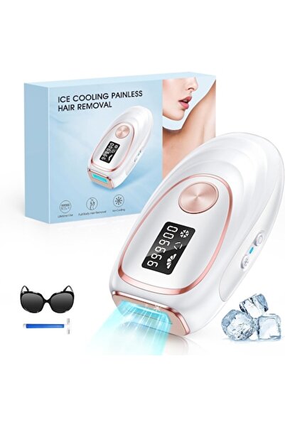 Haarlosy IPL Hair Removal Device — 999,900 Flashes, 5 Intensity Levels, Cooling, Auto/Manual, Painless