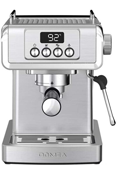 DOMEA Espresso Coffee Maker KCM811 - 20 Bar, Thermo Block, Digital Temp Control