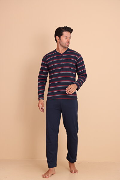 Redline Brink Regular Black Men's Long Sleeve Pajama Set