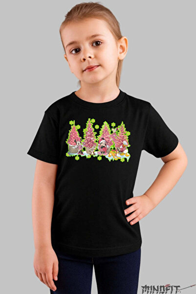 GILDAN Tricou De Craciun Copii Gasca Vesela In Padurea Fermecata Fata