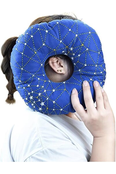 AZONEE وسادة ثقب الأذن على شكل حرف O مقاس 9 بوصات، وسادة دونات قابلة للتعديل ...